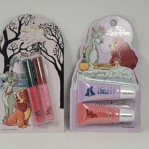 Disney Lady and the Tramp Lip Gloss and Lip Balm Set